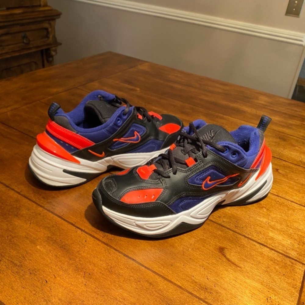 Nike M2K Tekno Sneakers Black/Blue/Pink - Picture 2 of 11